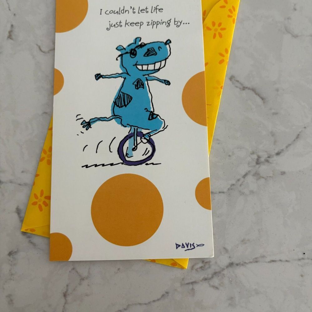 I Couldn't Let Life Just Keep Zipping By Whimsical Greeting Card by Dayspring